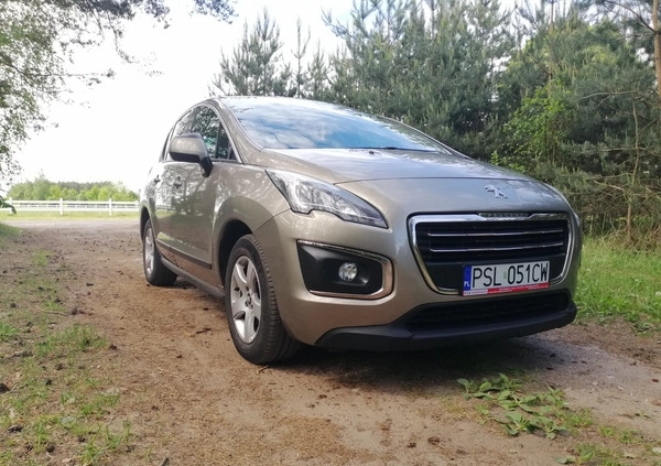 Peugeot 3008 cena 37999 przebieg: 137807, rok produkcji 2013 z Słupca małe 191